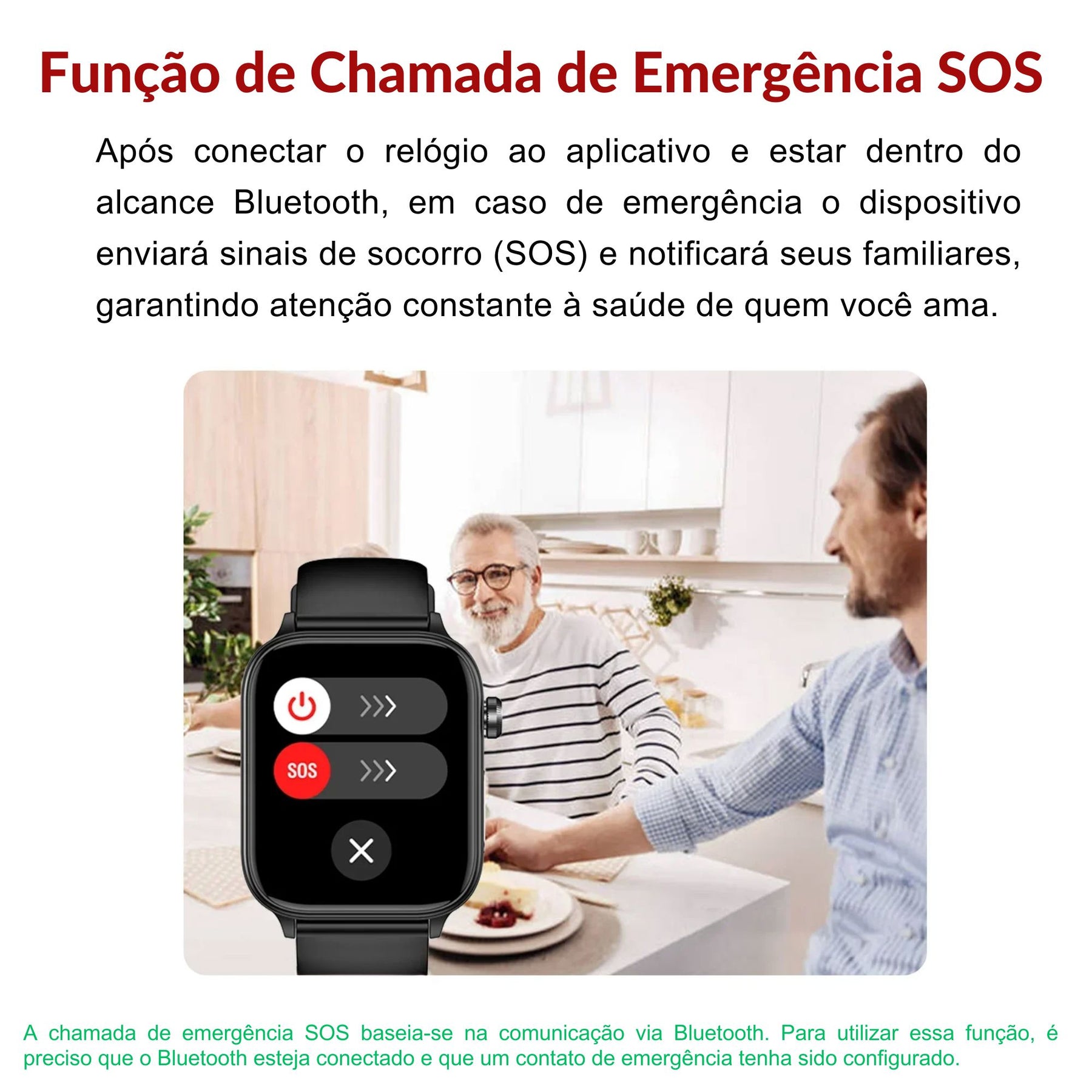 Relógio Smartwatch - Live Metrics Smartwatch Masculino - Live Metrics Loja da Dryka 