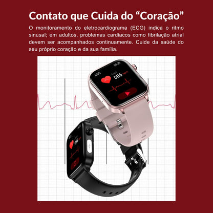 Relógio Smartwatch - Live Metrics Smartwatch Masculino - Live Metrics Loja da Dryka 