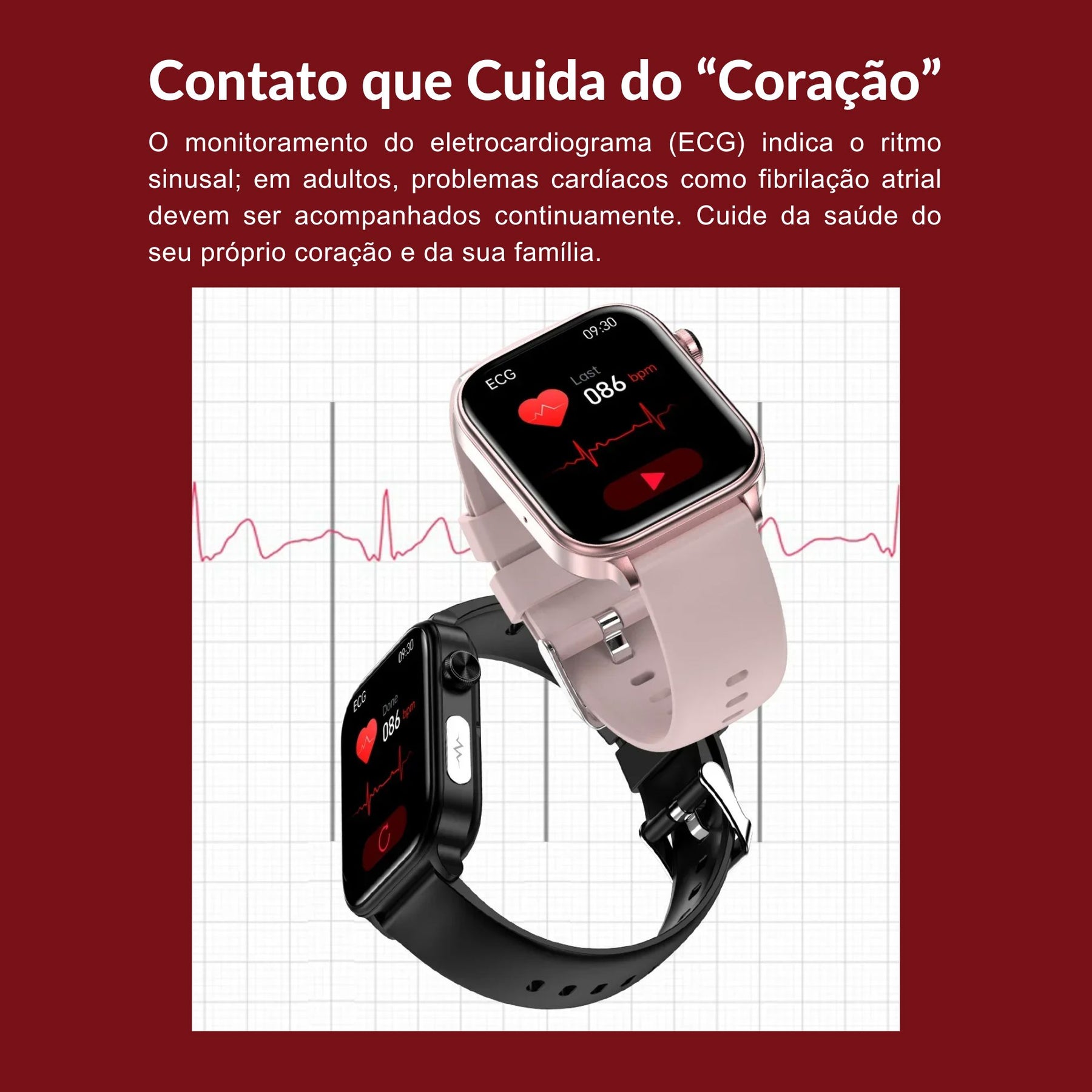 Relógio Smartwatch - Live Metrics Smartwatch Masculino - Live Metrics Loja da Dryka 