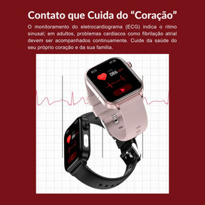 Relógio Smartwatch - Live Metrics Smartwatch Masculino - Live Metrics Loja da Dryka 