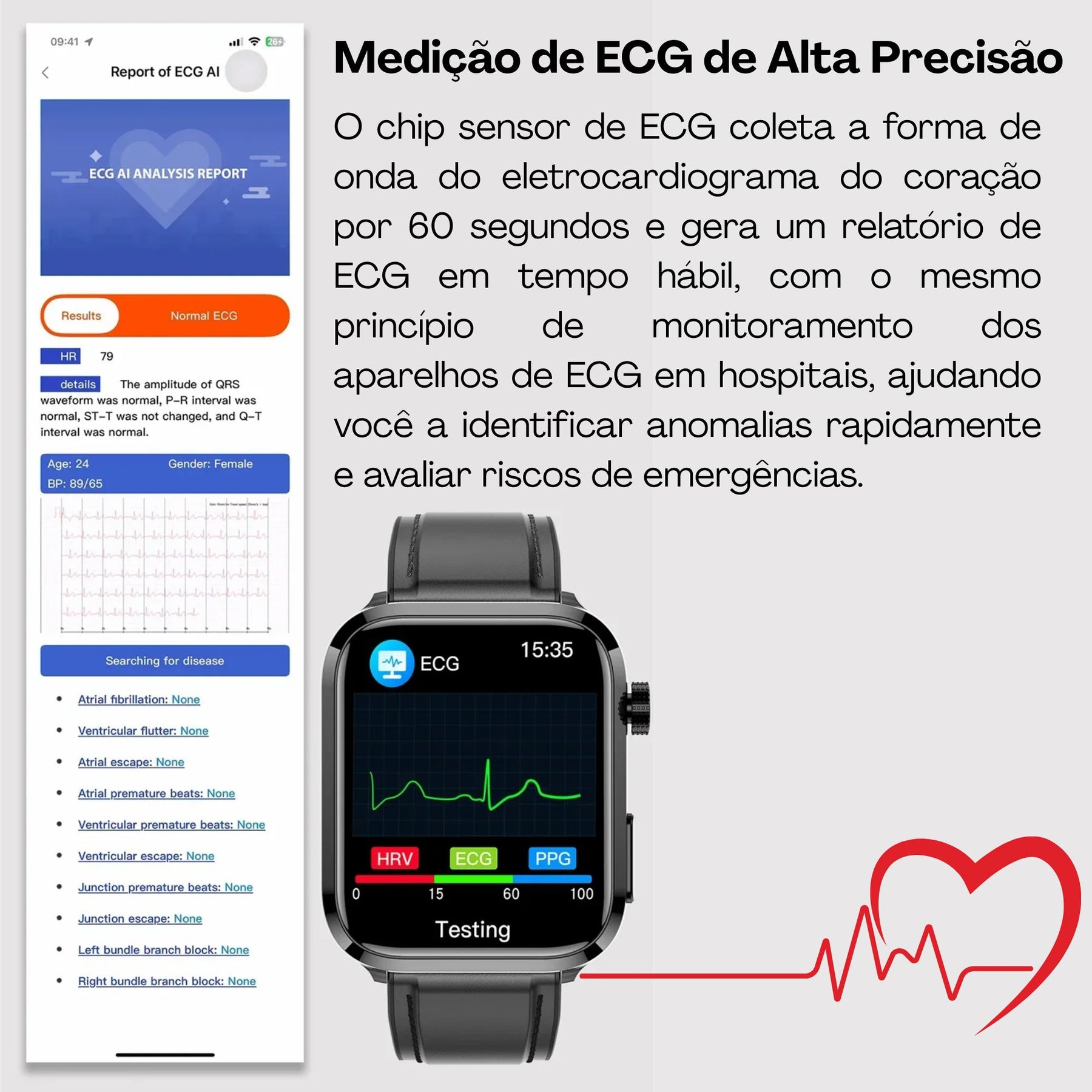 Relógio Smartwatch - Live Metrics Smartwatch Masculino - Live Metrics Loja da Dryka 