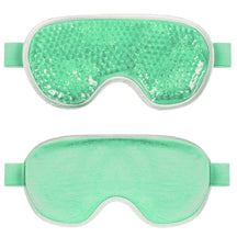 Reusable PVC Sleep Ice Bag with Cooling Gel for Stress Relief,Headaches,Migraines,Puffiness,Dark Circles,Puffy Eyes,and Dry Eyes Loja da Dryka Green 