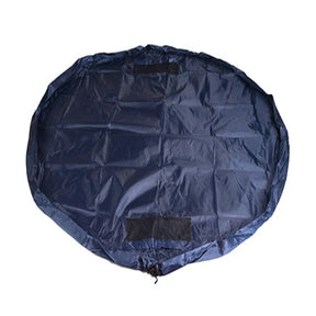 Saco Almofadado Organizador de Brinquedos - Easy Puff Loja da Dryka diameter 50cm Dark Blue China