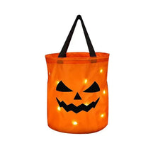 Sacos de Halloween para Crianças - Doces e Aventuras halloween 007 - saco Loja da Dryka Laranja - Sorriso 