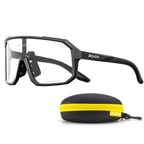 SCVCN Men Women Outdoor Sports Photochromic Cycling Sunglasses Male MTB Bicycle Glasses Road Running Fishing Goggles With Case Loja da Dryka Photochromic01 