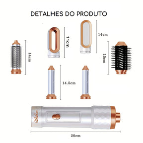 Secador e Modelador de cabelos 6 em 1 - Hair Style Beleza 034 Loja da Dryka 