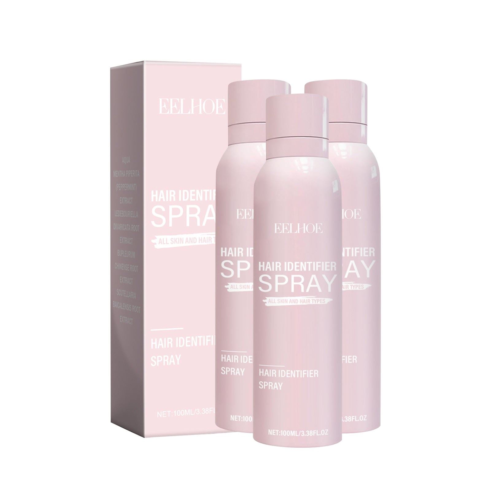 Spray Identificador de Pelos para Dermaplaning bem estar 052 Loja da Dryka 3 unid 