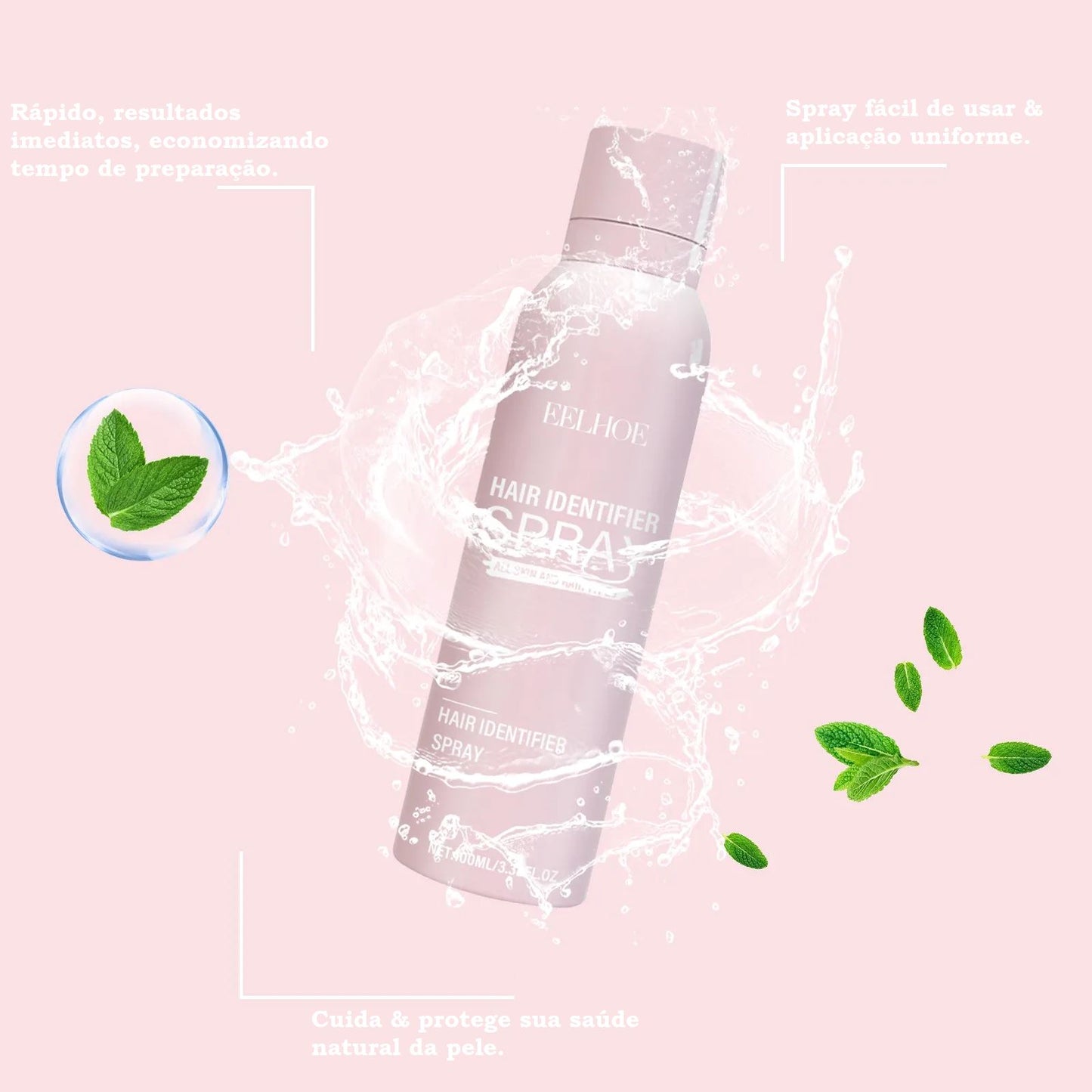 Spray Identificador de Pelos para Dermaplaning bem estar 052 Loja da Dryka 