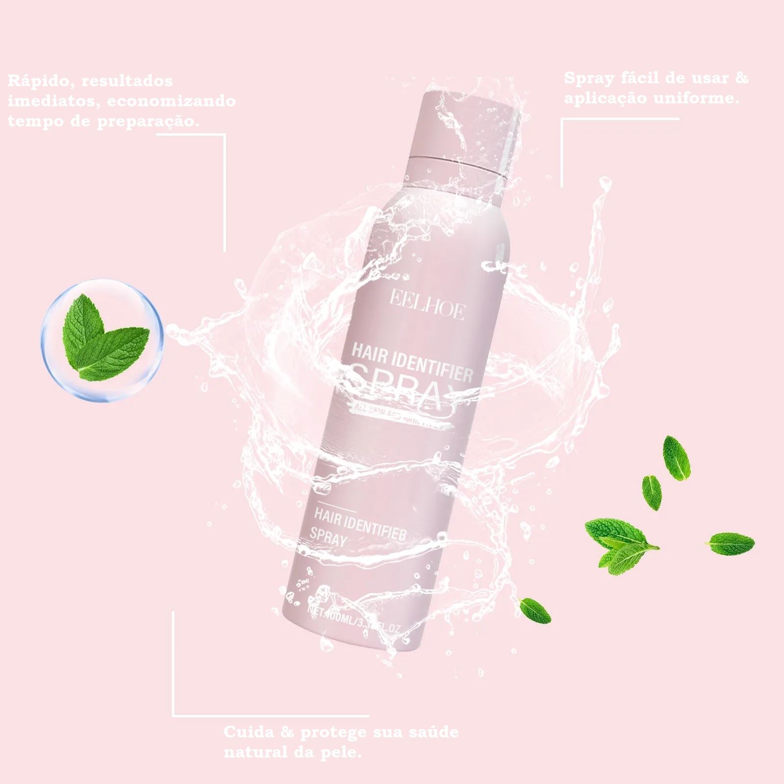 Spray Identificador de Pelos para Dermaplaning bem estar 052 Loja da Dryka 