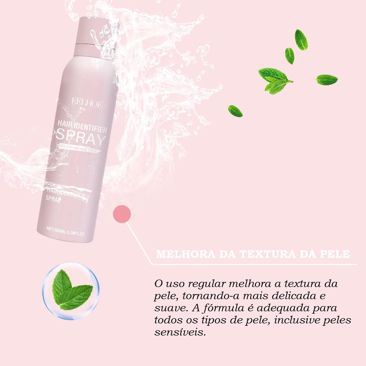 Spray Identificador de Pelos para Dermaplaning bem estar 052 Loja da Dryka 