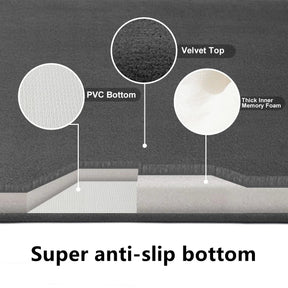 Super absorbent floor mat, super absorbent bath mat, super anti slip coral velvet bathroom floor mat, door mat Loja da Dryka 