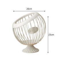 Suporte Decorativo para Cápsulas de Café casa 023 Loja da Dryka Branco 
