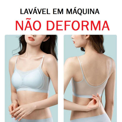 Sutiã Gelado De Seda Sem Costura -Push Up ROUPA FEMININA 019 Loja da Dryka 
