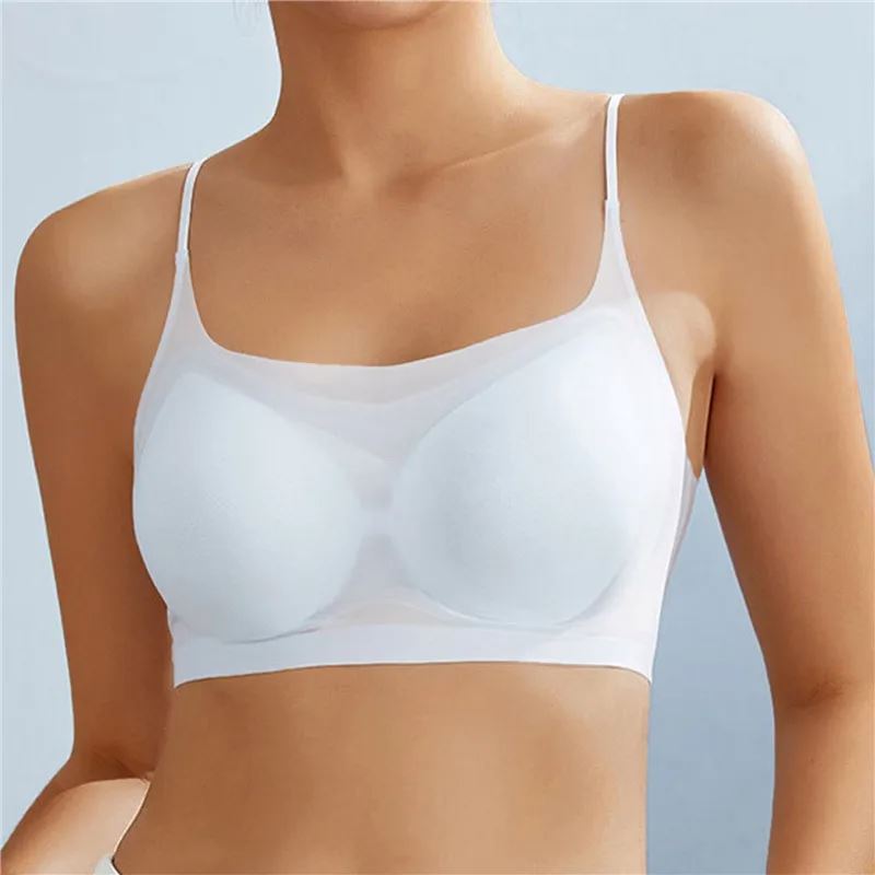 Sutiã Gelado De Seda Sem Costura -Push Up ROUPA FEMININA 019 Loja da Dryka 