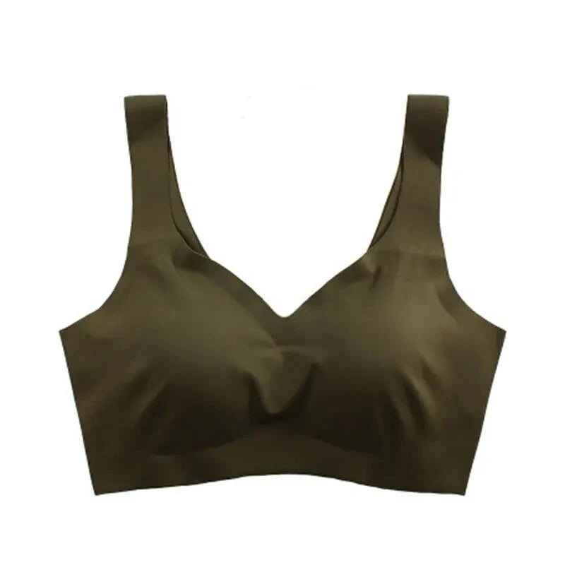 Sutiã sem Costura - Skin Fit Loja da Dryka Verde P 