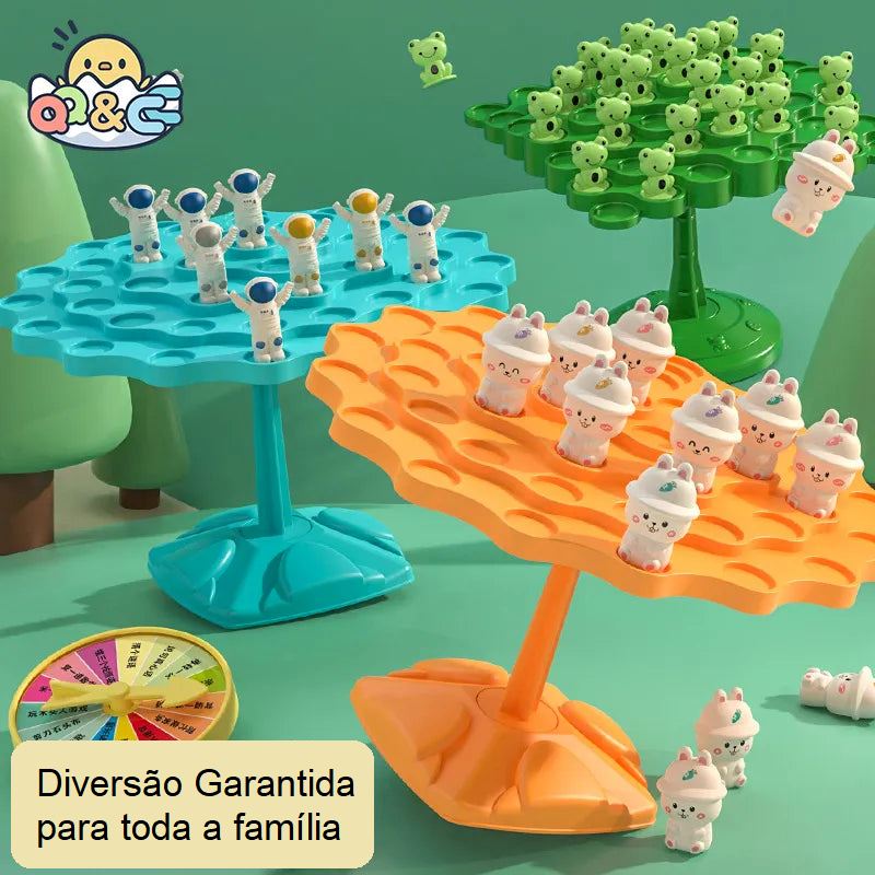 Tabuleiro Árvore Equilibrista brinquedo 013 Loja da Dryka 