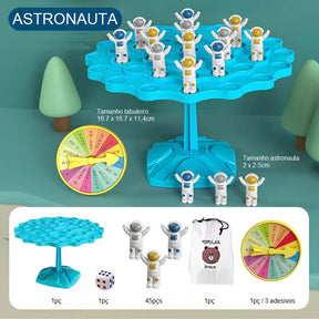 Tabuleiro Árvore Equilibrista brinquedo 013 Loja da Dryka Astronauta 