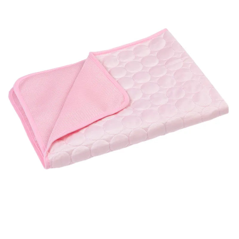 Tapete Gelado Para Pets Loja da Dryka mesh cloth pink XS 40x30 cm 