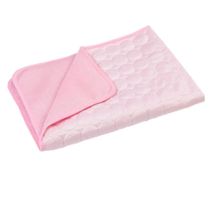 Tapete Gelado Para Pets Loja da Dryka mesh cloth pink XS 40x30 cm 