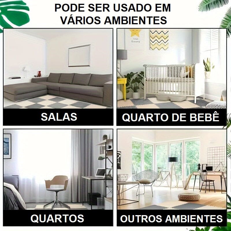 Tapete Xadrez de EVA - Chess Set Casa - tapete EVA Xadrez Loja da Dryka 