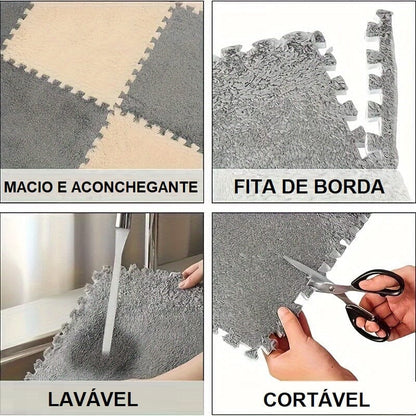 Tapete Xadrez de EVA - Chess Set Casa - tapete EVA Xadrez Loja da Dryka 