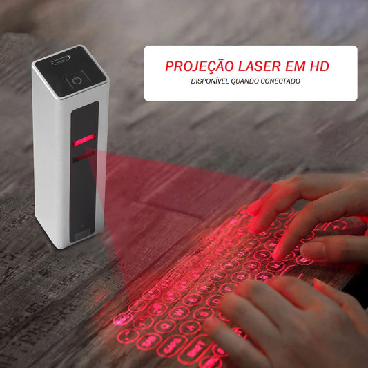 Teclado Virtual Portátil Holográfico Eletronicos 015 Loja da Dryka 