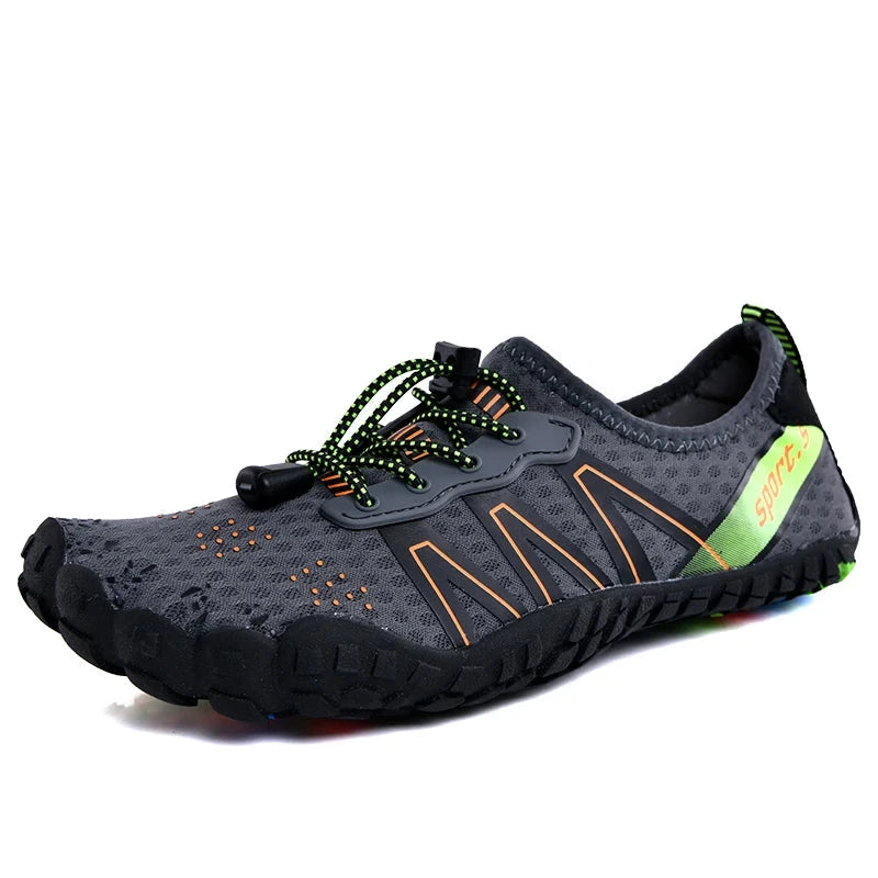 Tênis Esportivo Barefoot esporte 018 - barefoot 2024 Loja da Dryka Cinza 34 