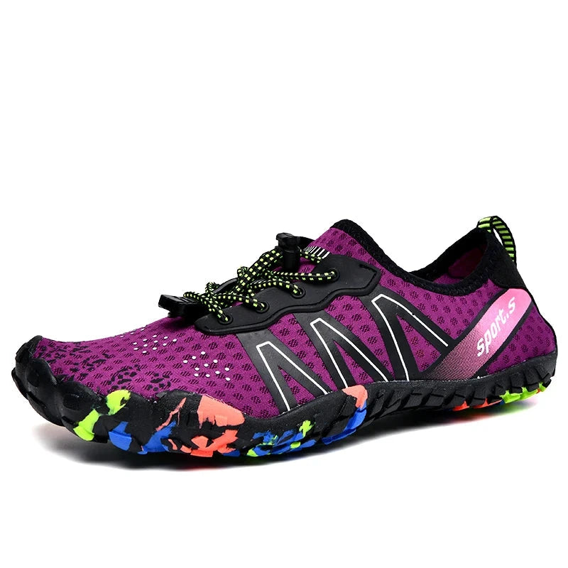Tênis Esportivo Barefoot esporte 018 - barefoot 2024 Loja da Dryka Roxo 34 