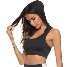Top Esportivo com Capuz Esporte 013 Loja da Dryka Preto P 
