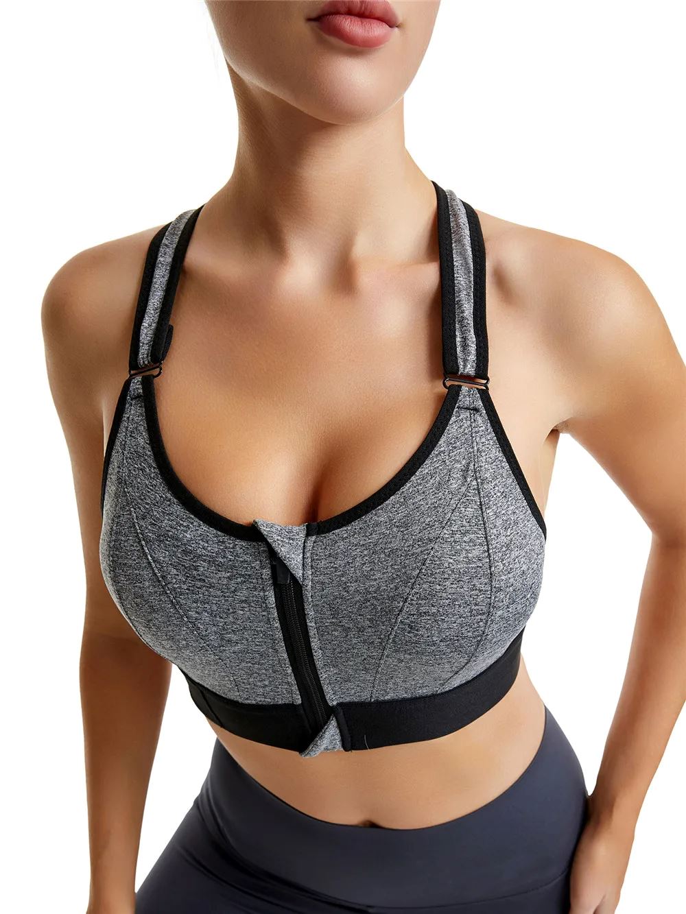 Top Fitness Esportivo Ajustável CROSSOVER - Alto Impacto Esporte 009 lojadadryka 