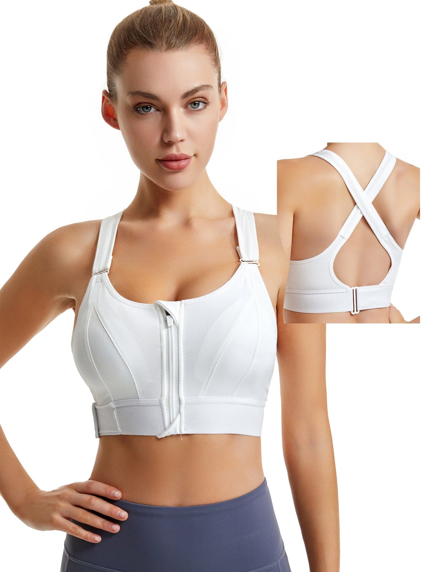 Top Fitness Esportivo Ajustável CROSSOVER - Alto Impacto Esporte 009 lojadadryka 