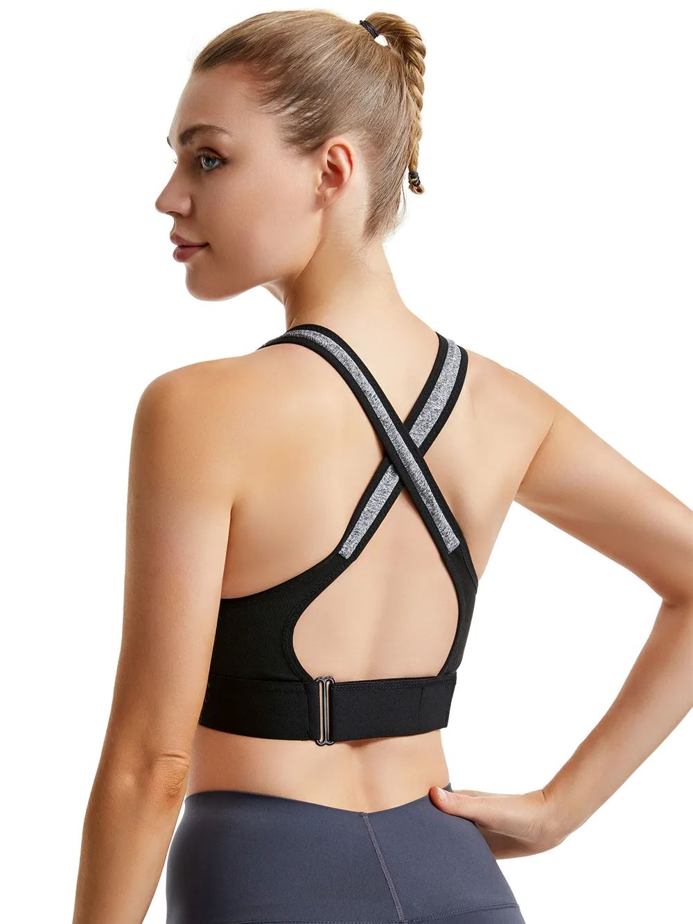 Top Fitness Esportivo Ajustável CROSSOVER - Alto Impacto Esporte 009 lojadadryka 