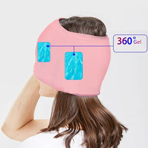 Touca Terapêutica touca 001 Loja da Dryka Rosa 360° 