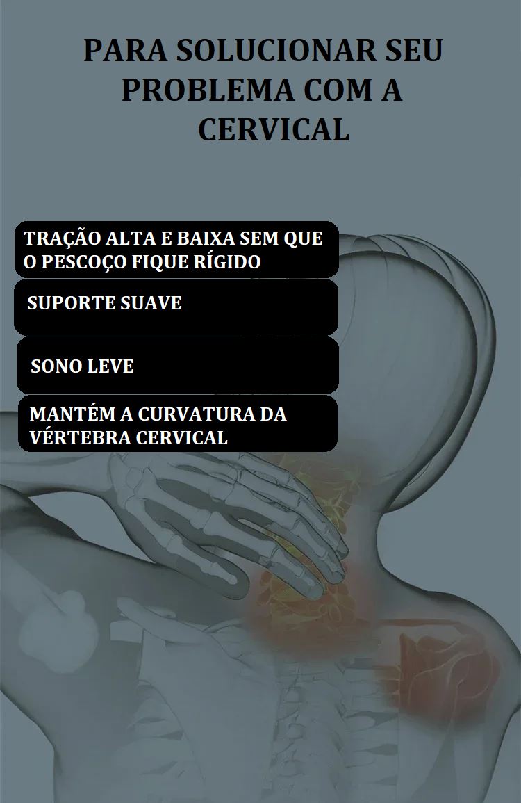 Travesseiro Ortopédico com Fibra de Bambu bem estar 040 Loja da Dryka 