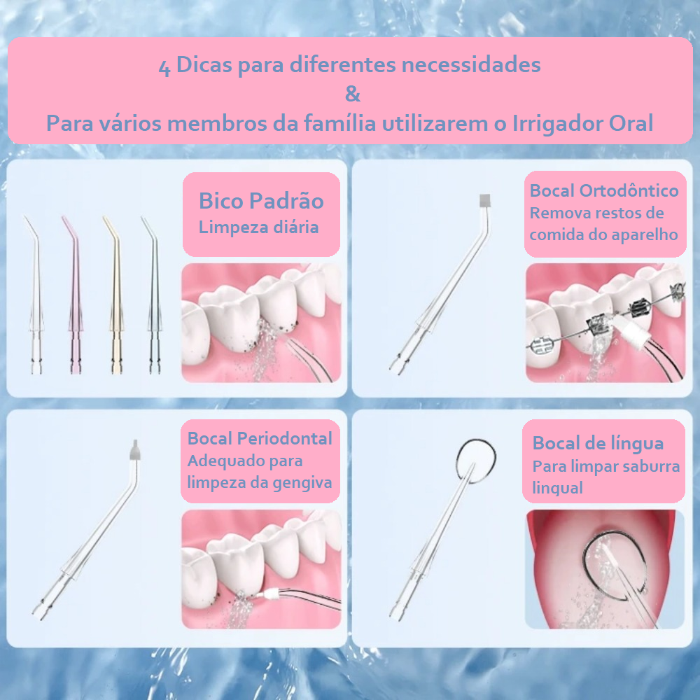 Irrigador Oral - Tooth Clear