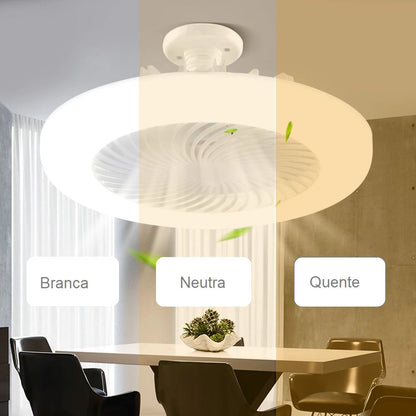 Ventilador de teto LED E27 ventilador 001 Loja da Dryka 