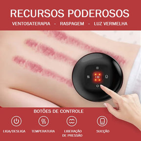 Ventosaterapia Elétrica bem estar 033 Loja da Dryka 