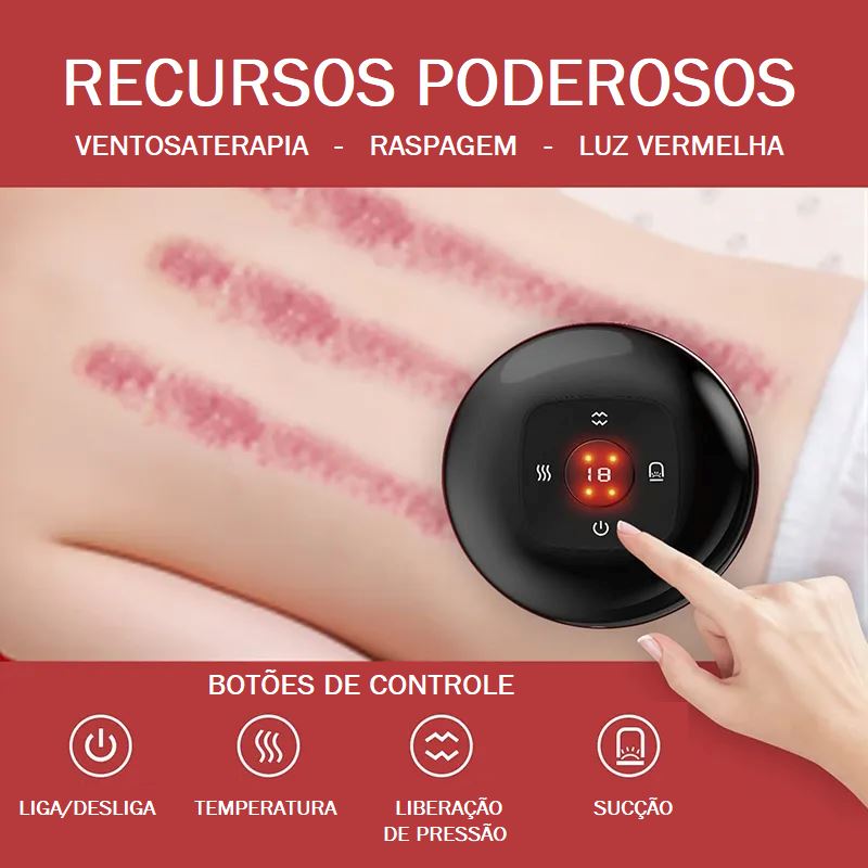 Ventosaterapia Elétrica bem estar 033 Loja da Dryka 