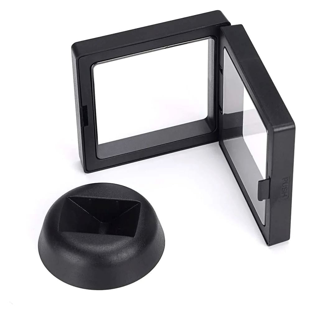 Vitrine Flutuante Suspensa 3D decoração 006 Loja da Dryka 