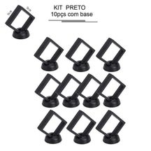 Vitrine Flutuante Suspensa 3D decoração 006 Loja da Dryka Preto - 9cm 