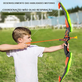 Arco e Flecha Infantil com Led e Ventosa 0 Loja da Dryka 