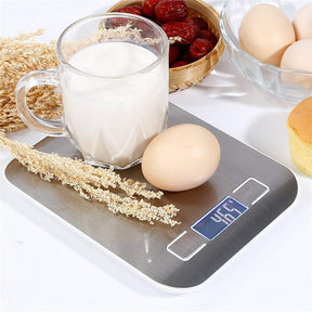 Balança Digital Eletrônica em Aço Inoxidável cozinha 006 lojadadryka 