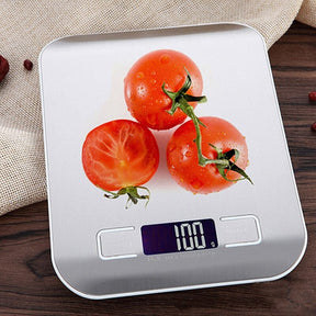 Balança Eletrônica de Aço Inoxidável cozinha 006 lojadadryka 5kg 