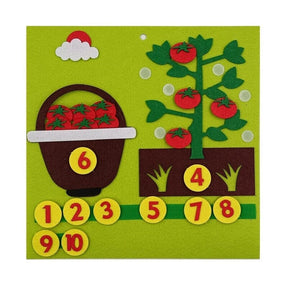 Brinquedo Educacional Dedos Matemáticos brinquedo 003 lojadadryka Tomates 