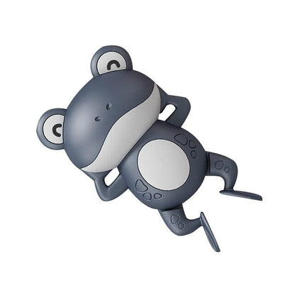 Brinquedo Sapo Nadador para Bebês brinquedos 006 lojadadryka Sapo Azul 