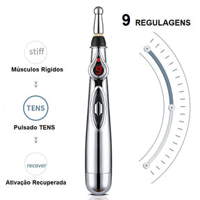 Caneta Acupuntura Massageadora Corporal Massagem 003 lojadadryka 