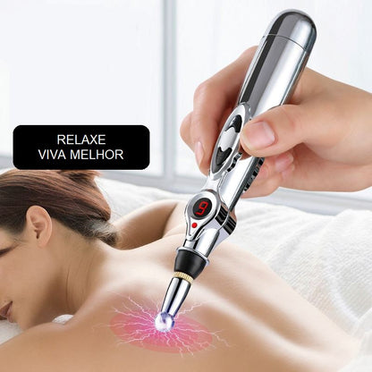 Caneta Acupuntura Massageadora Corporal Massagem 003 lojadadryka 