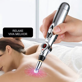 Caneta Acupuntura Massageadora Corporal Massagem 003 lojadadryka 