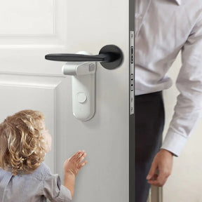 Child Safety Door Handle Lock Protection Baby Door Handle Lock Pet Room Door Handle Lock Easy Installation No Punching Loja da Dryka 