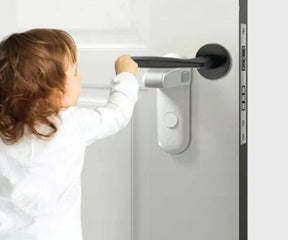 Child Safety Door Handle Lock Protection Baby Door Handle Lock Pet Room Door Handle Lock Easy Installation No Punching Loja da Dryka 